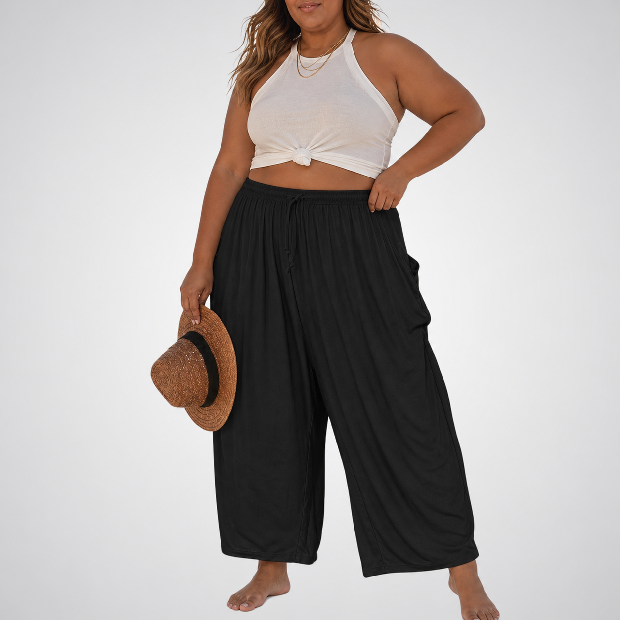 ELENA | Wide-Leg Comfort Pants