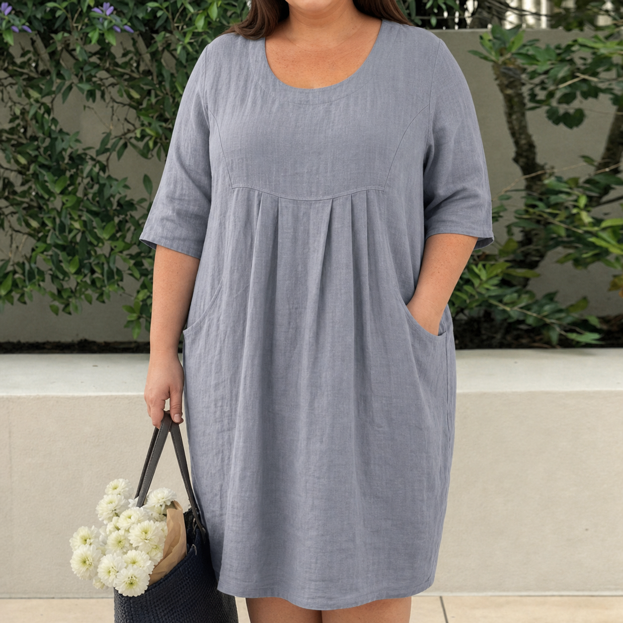 Paisley | Elegant Dress With Pockets