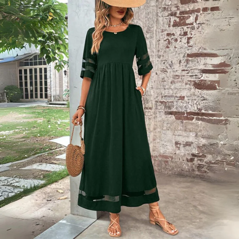 Cerelia™ | Flattering Tummy-Smoothing Midi Dress