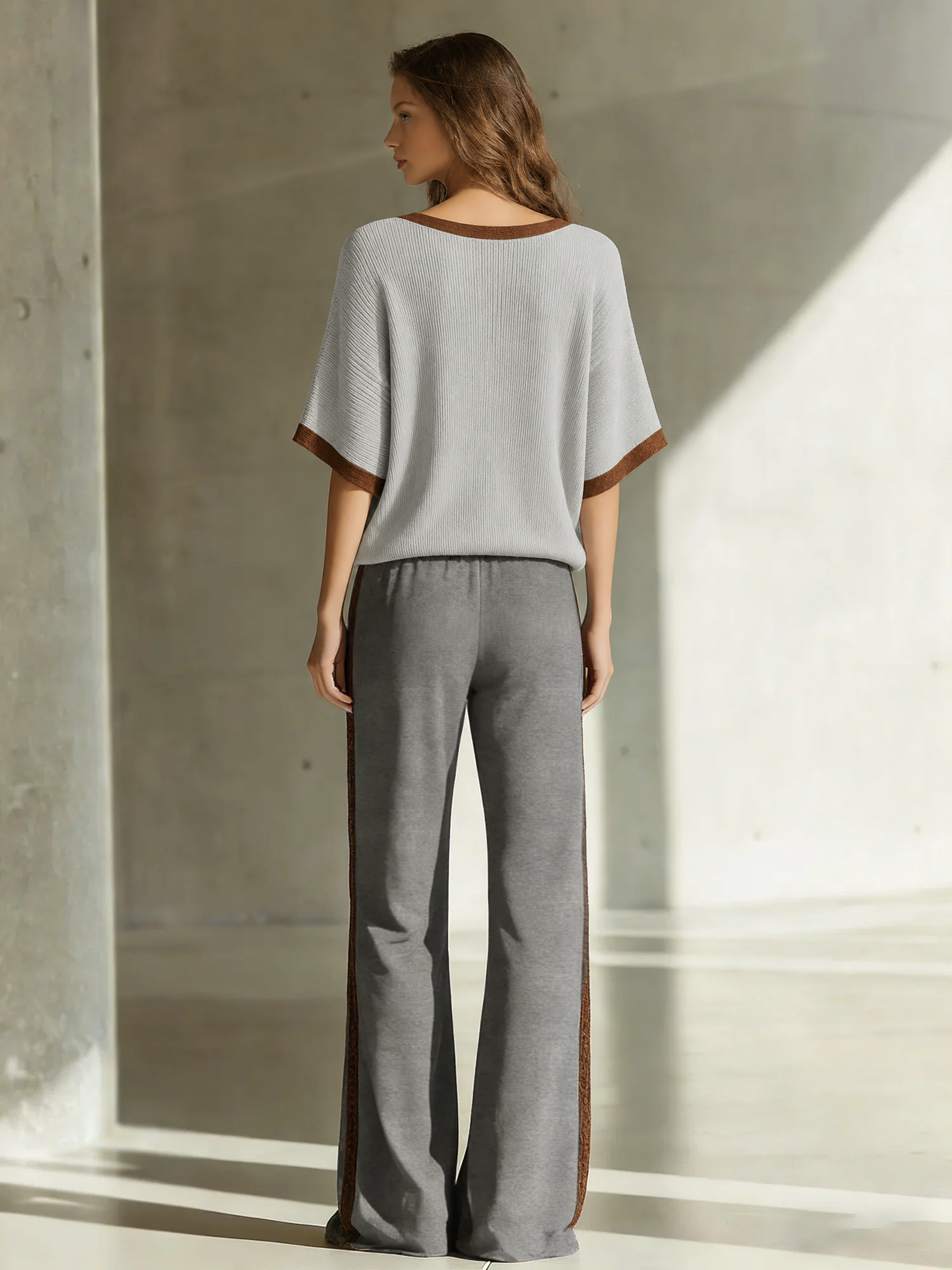 Amanda | Casual Top And Trousers Set
