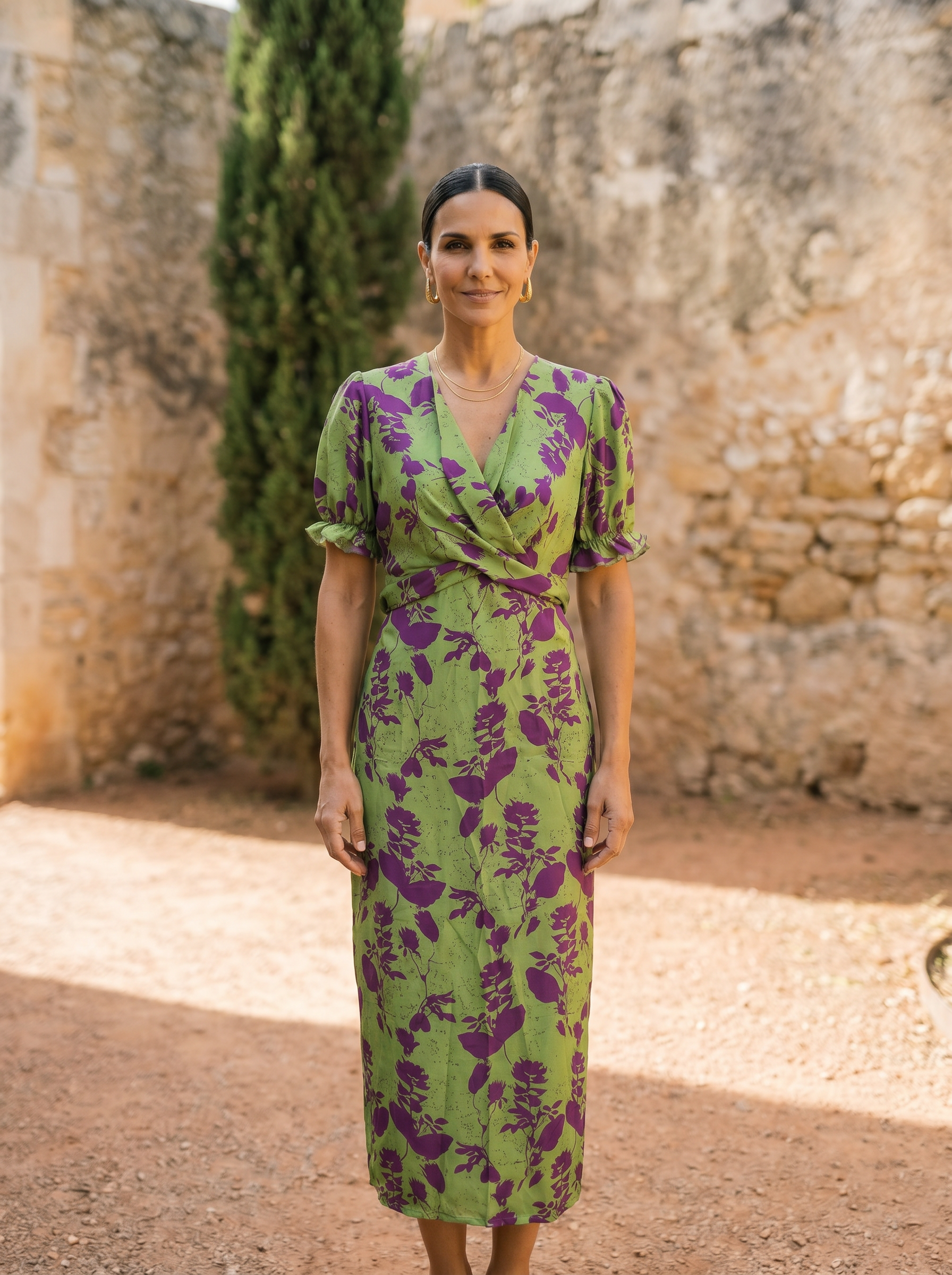 Andrea | Spring Printed Dress