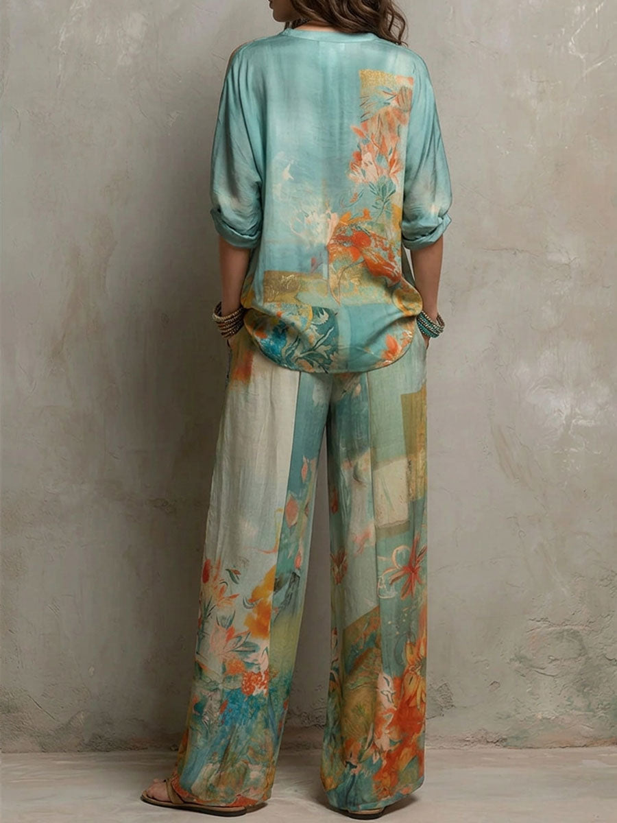 Isabella | Floral Two-Piece Set
