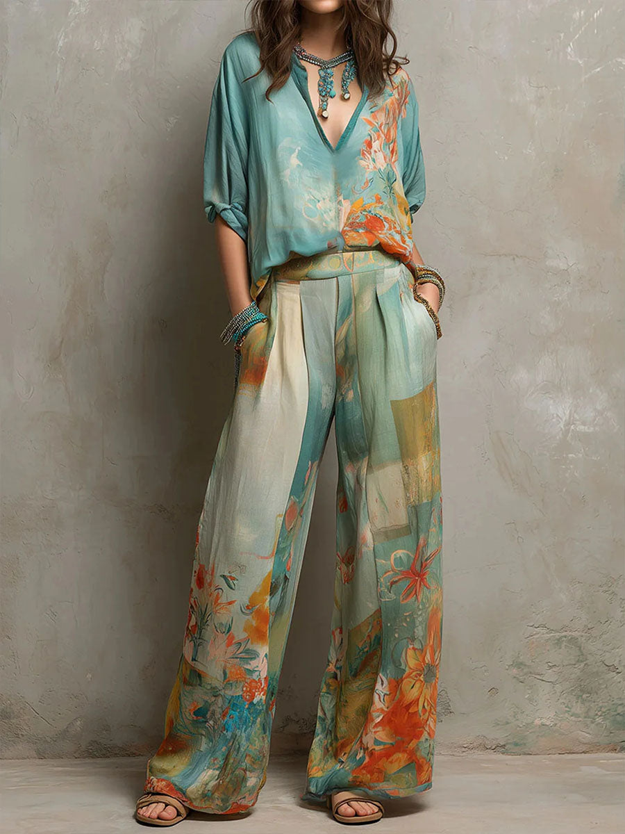 Isabella | Floral Two-Piece Set