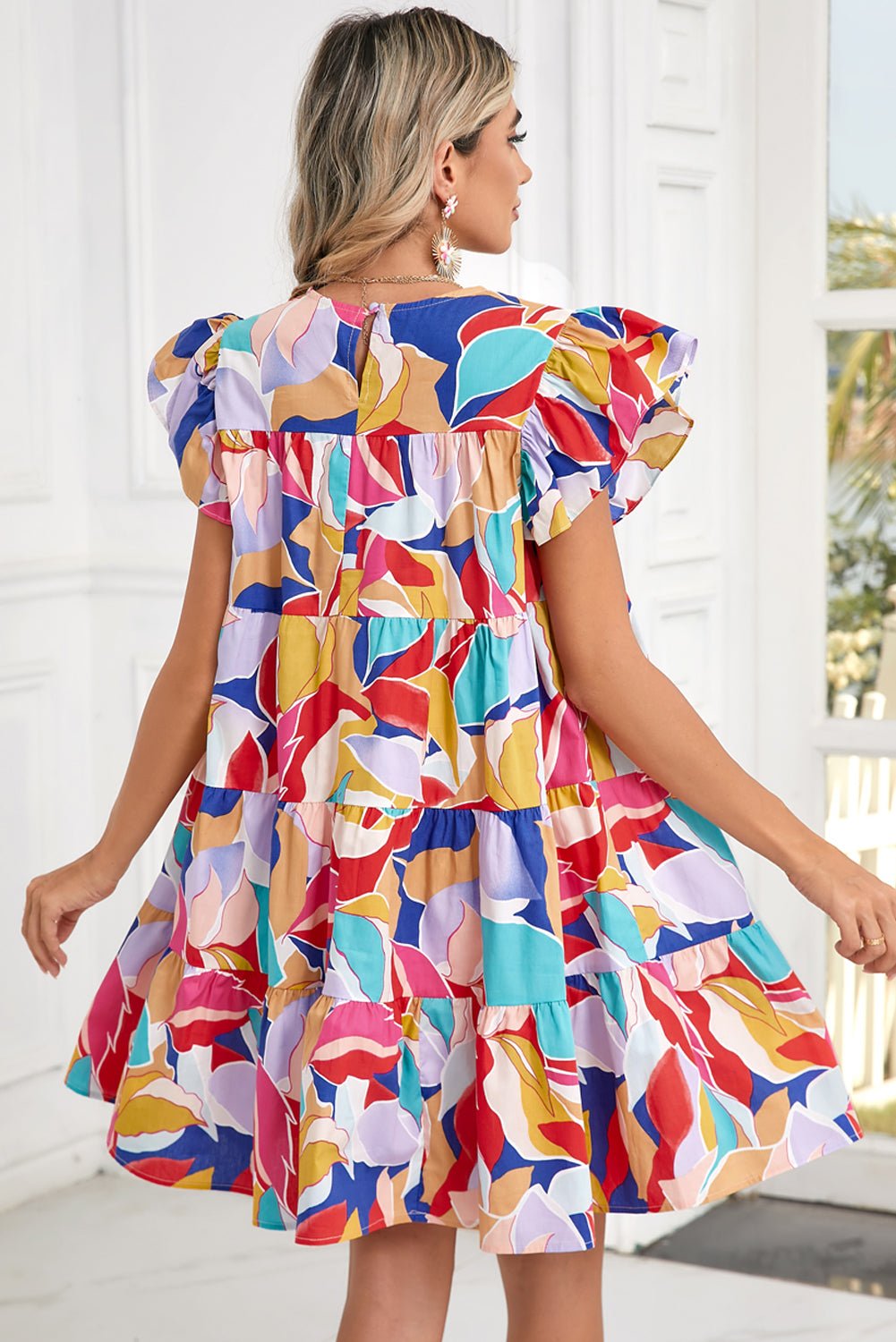 Romy | Boho Summer Dress with Flowy Sleeves