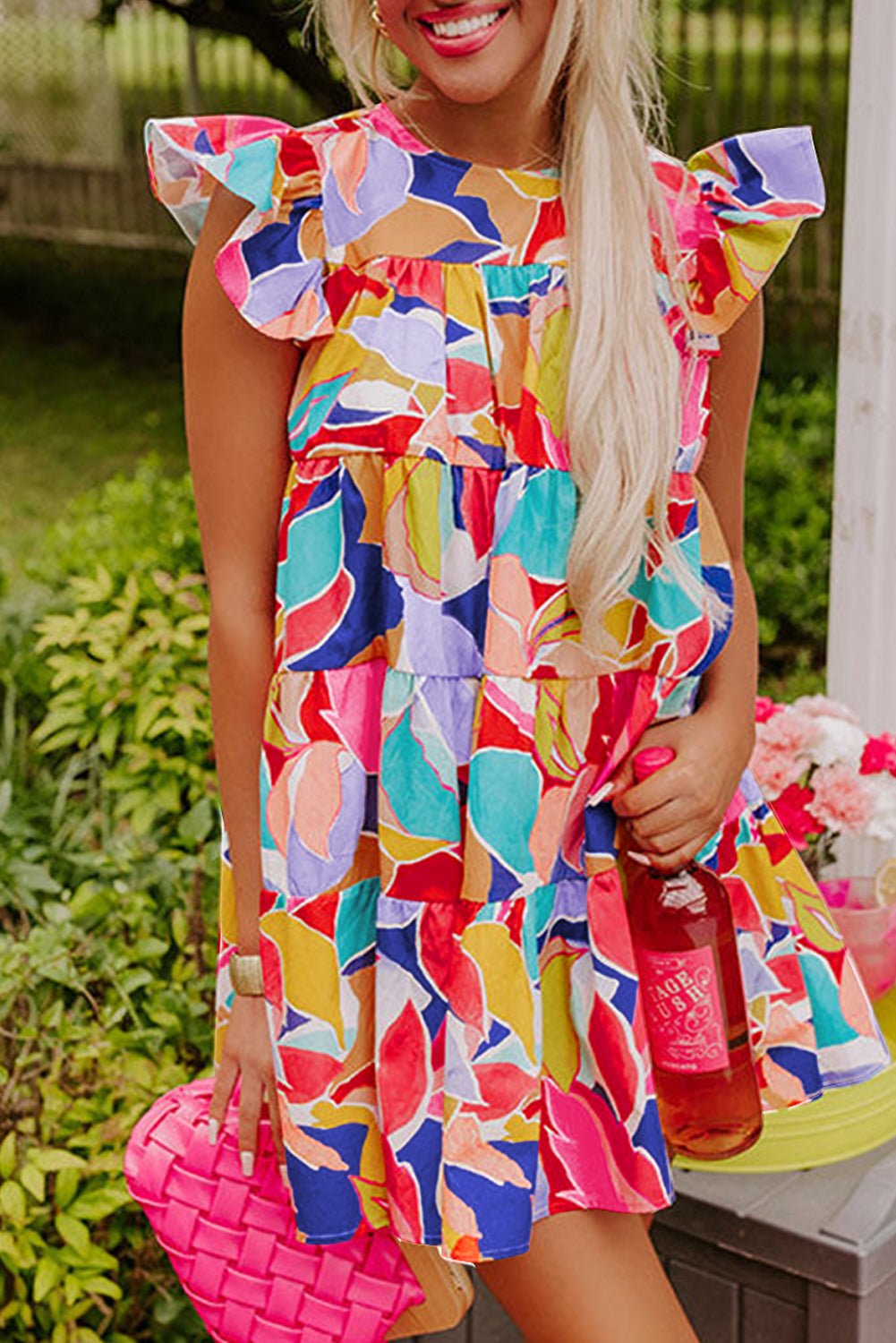 Romy | Boho Summer Dress with Flowy Sleeves