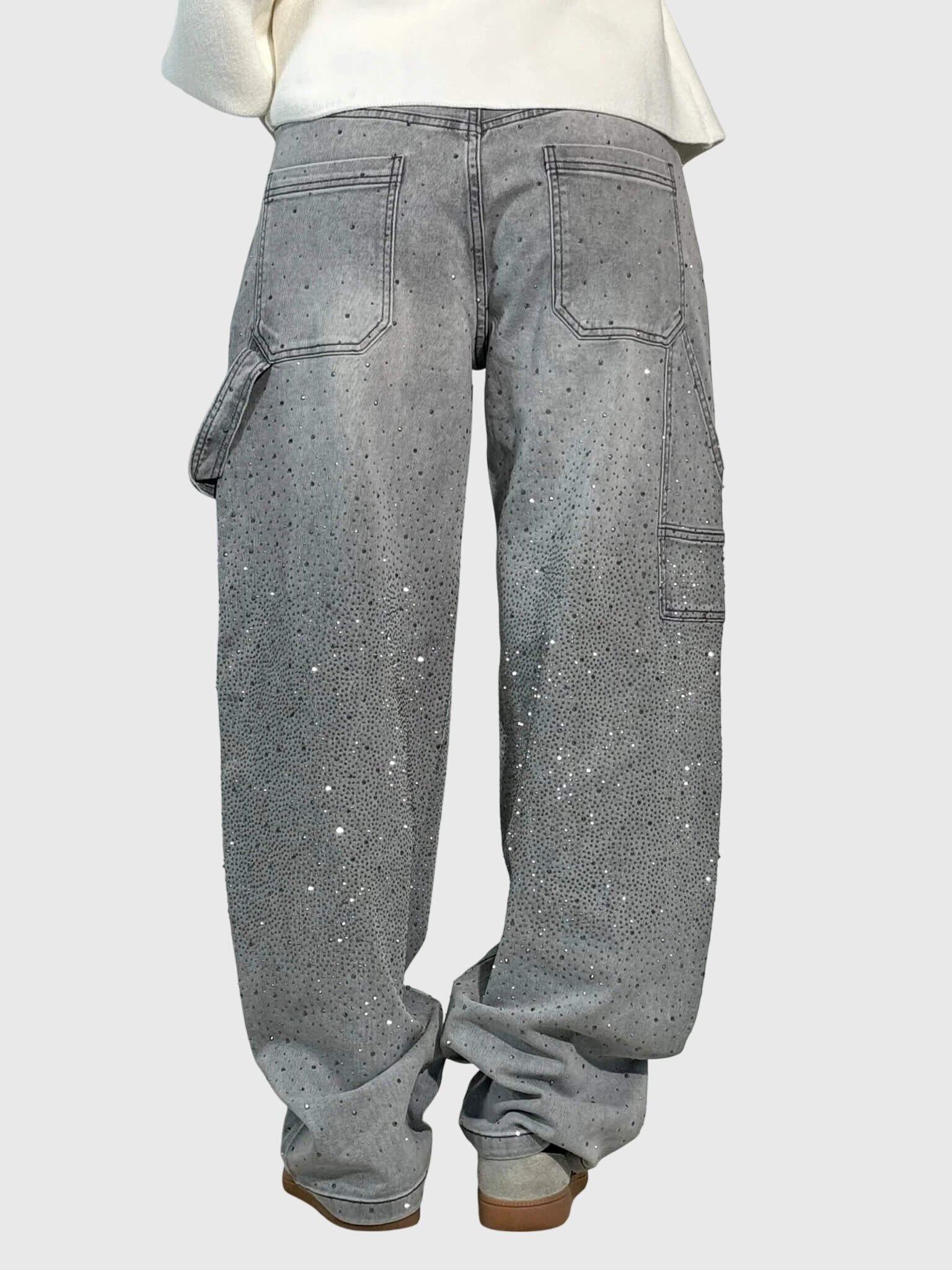 Camryn | Sparkle Wide-Leg Pants