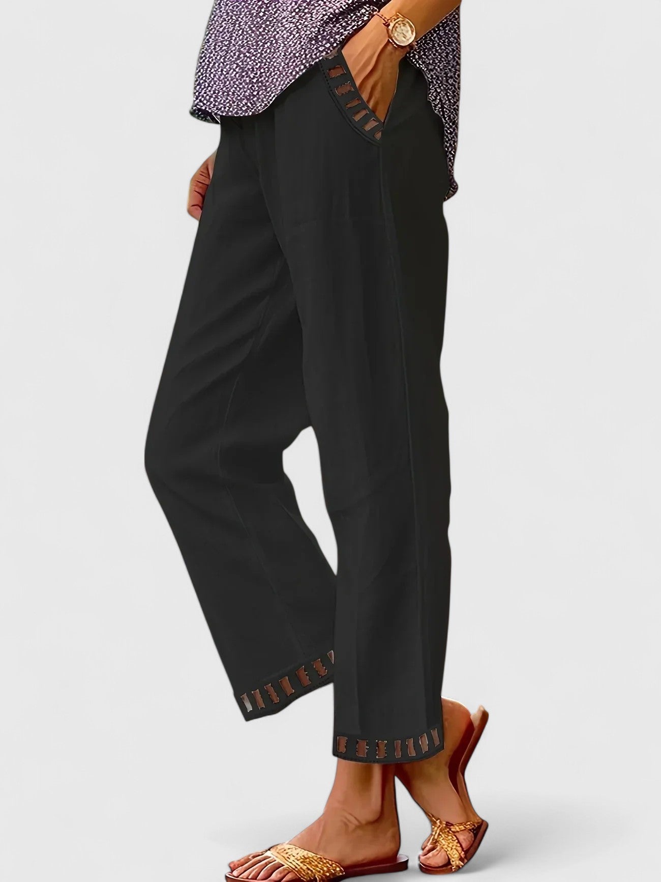 Josette | Refined Cropped Pants