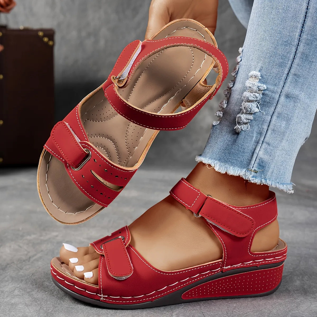 Shawn™ | Orthopedic Comfort Wedge Sandals