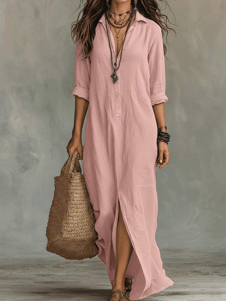 Astrid™ | Relaxed Boho Style Maxi Dress