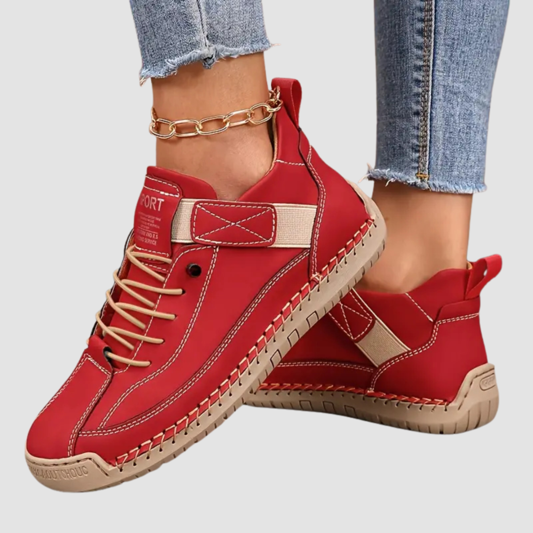 Arlina™ | Casual High Top Lace Up Sneakers