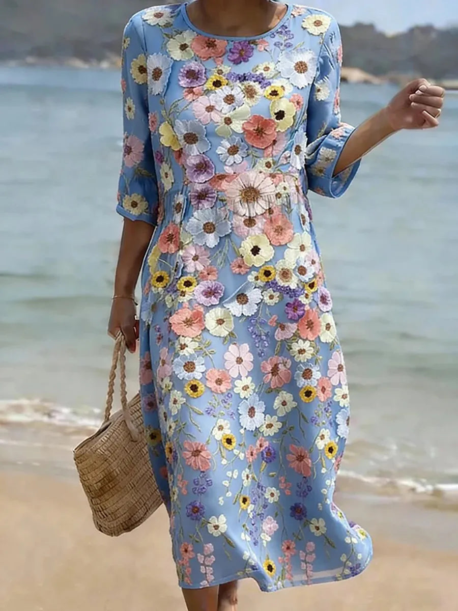 Women’s Casual Floral Print Dress