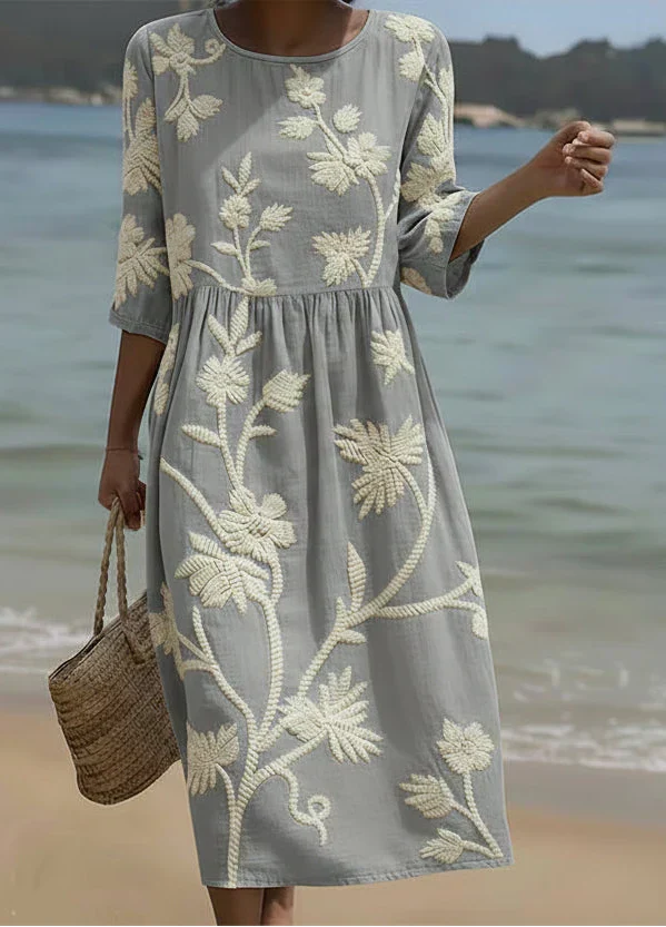 Women’s Casual Floral Print Dress