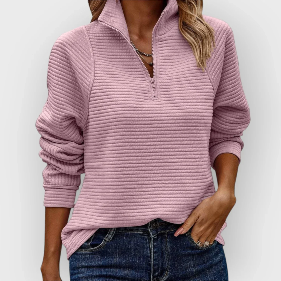 Seliora™ | Casual Half-Zip Pullover