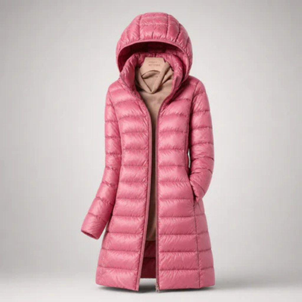 Jessalyn™ | Practical Zip Front Quilted Jacket