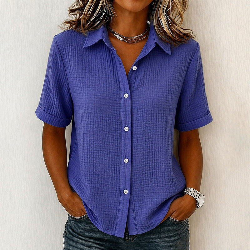 Plain Casual Blouse