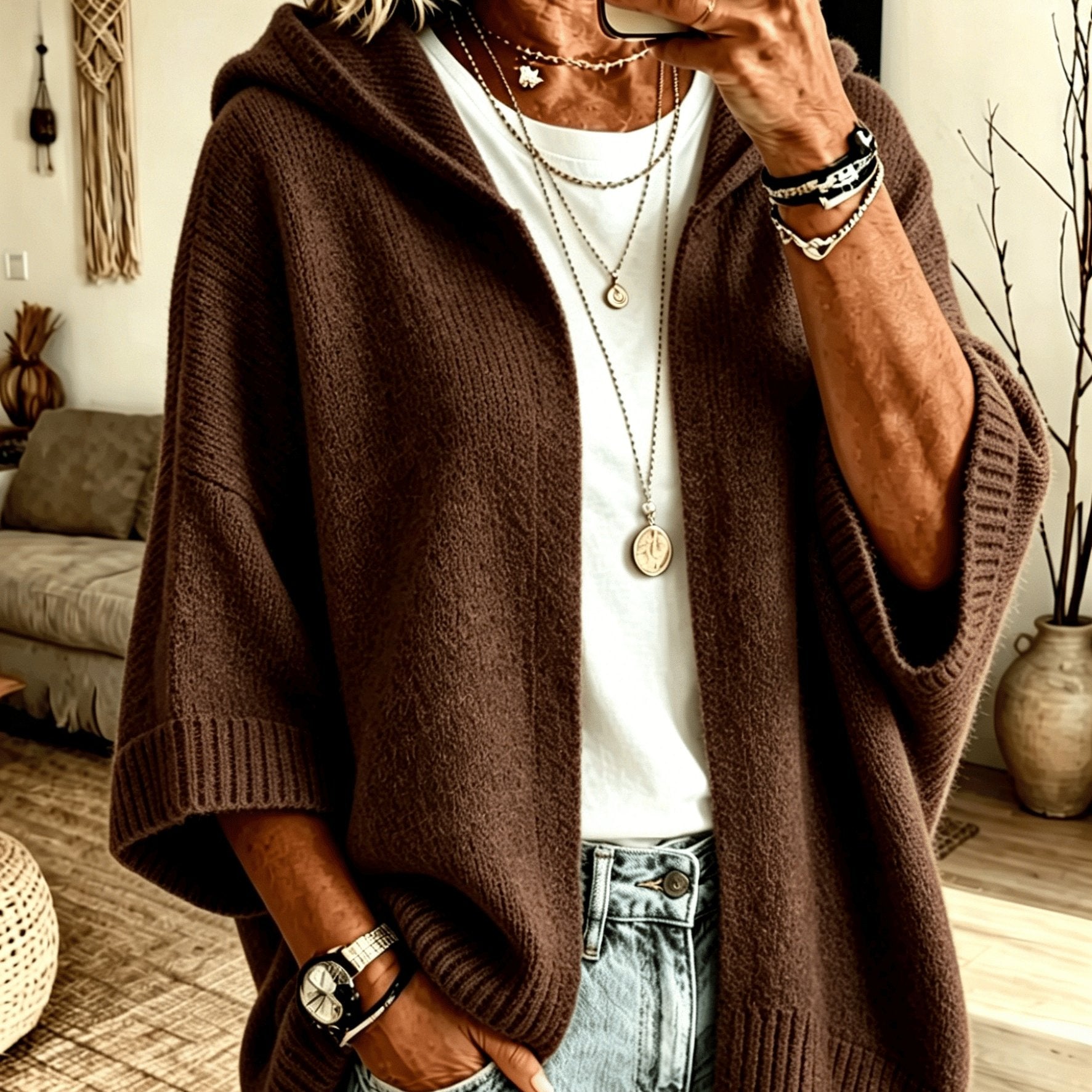 Laurel™ | Women's Elegant Casual Hooded Cardigan