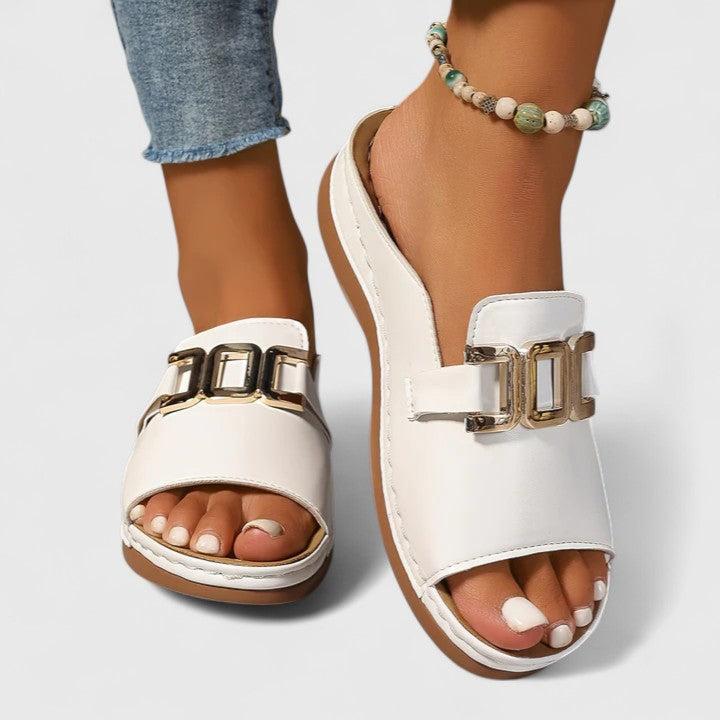 Monroe™ | Luxe Buckle Sandals