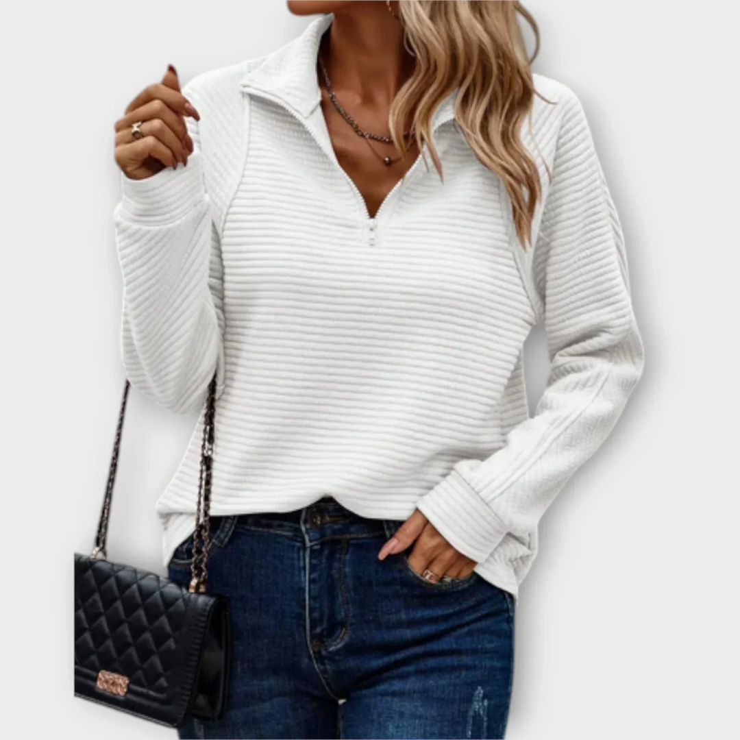 Seliora™ | Casual Half-Zip Pullover