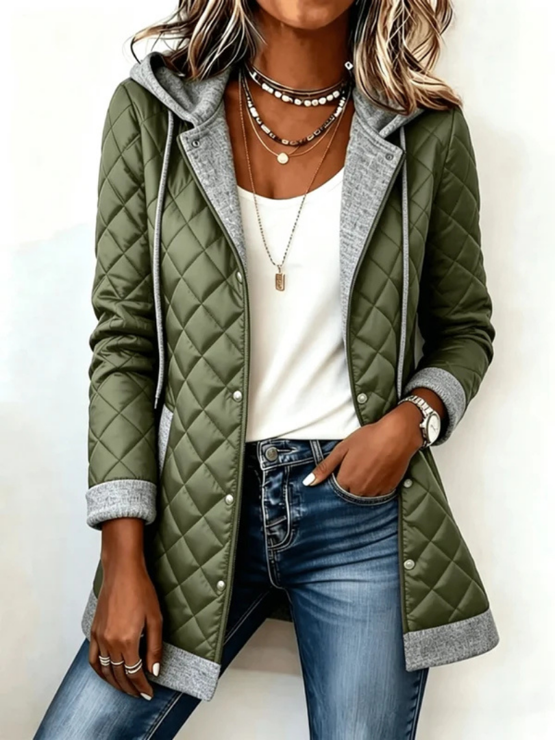 Lennox™ | Casual Quilted Hooded Autumn Jacket