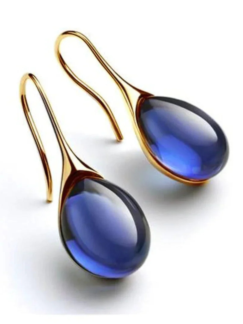 Azure Teardrop Earrings