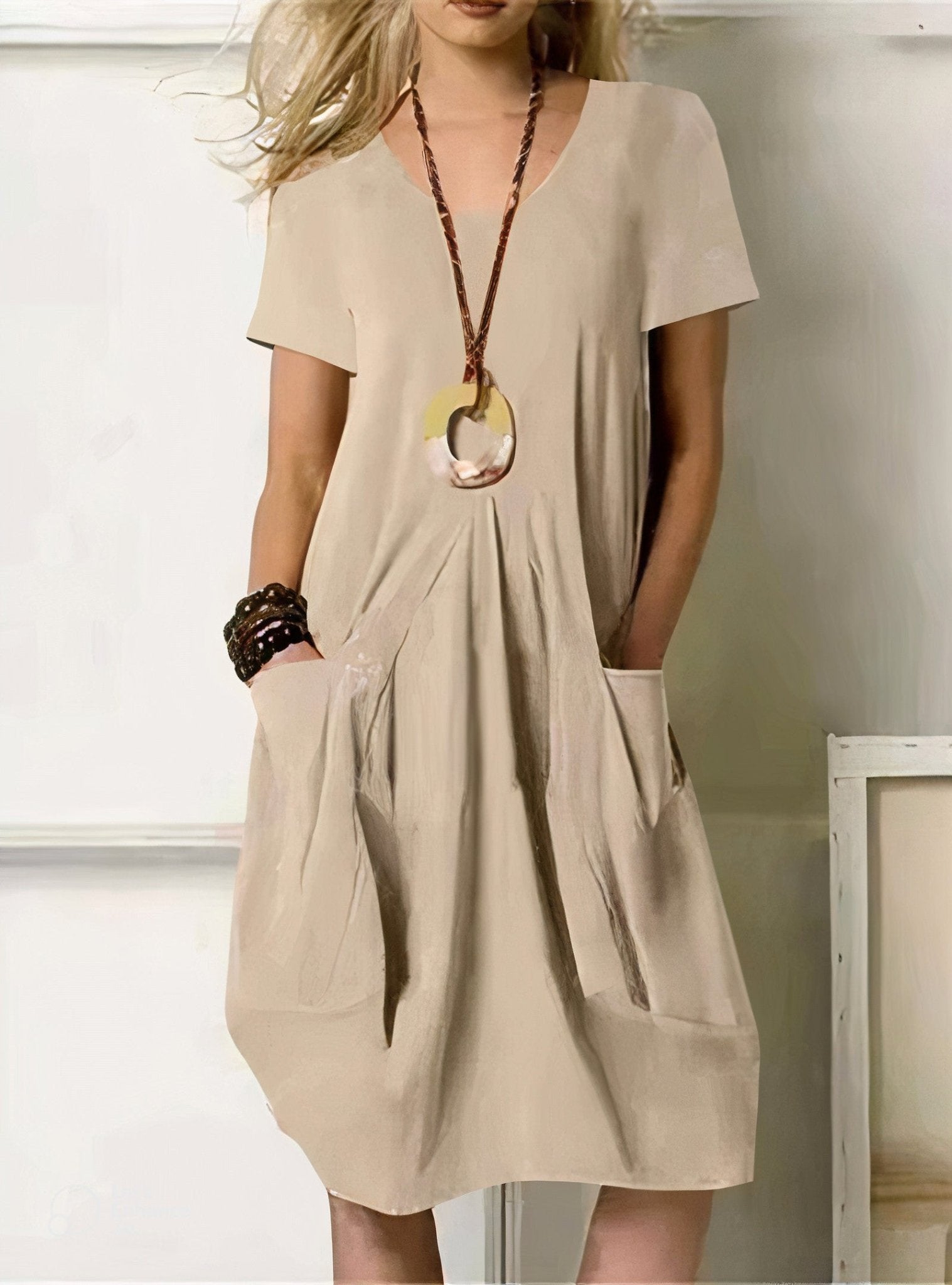 Kwani™ | Easy Casual Flow Dress