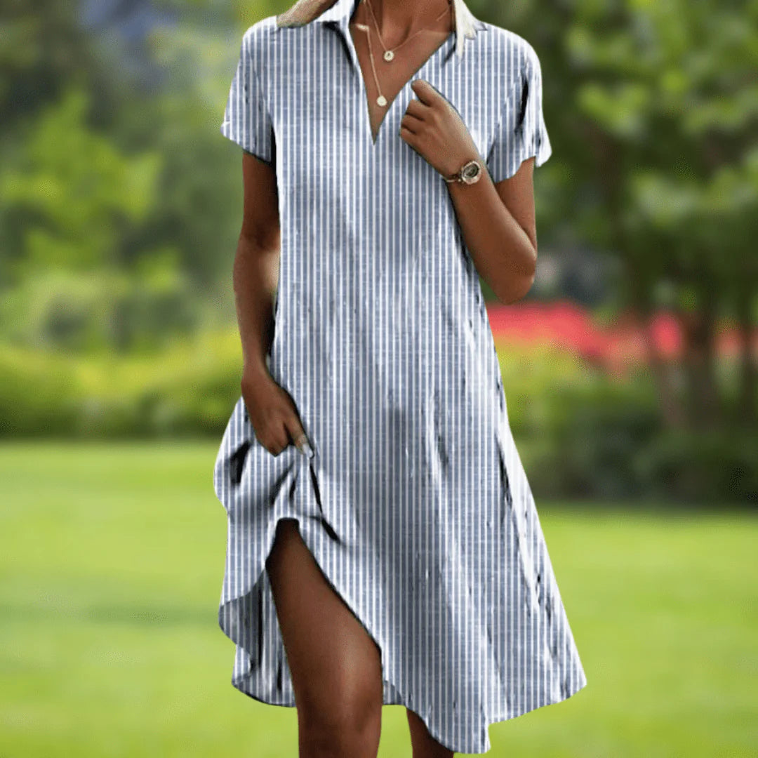 Nova™ | Elegant Printed Dress