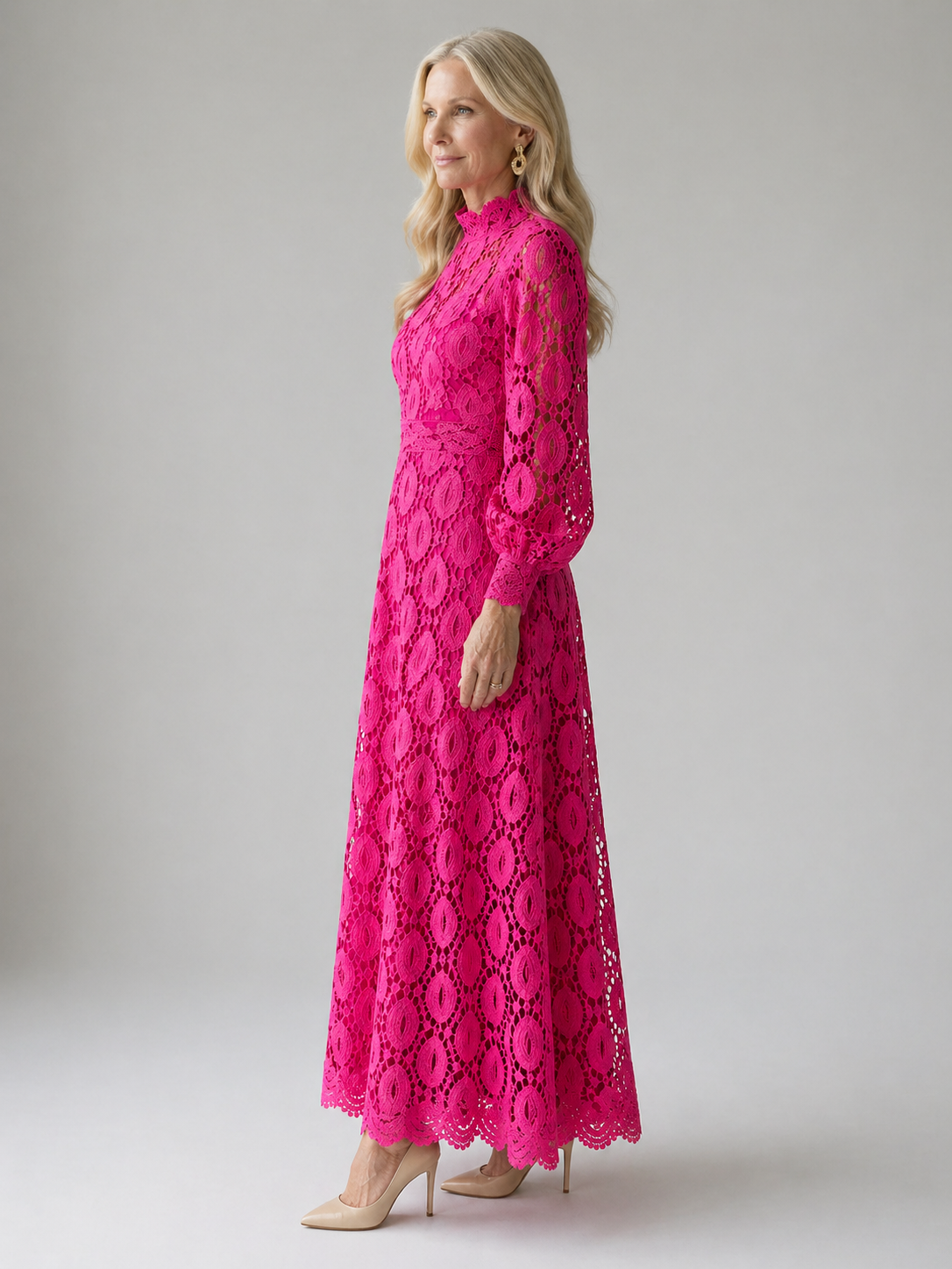 ELOAH™ | Lace Midi Dress