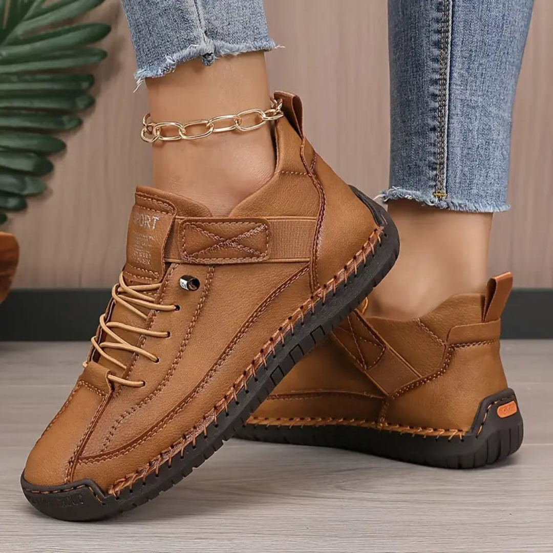 Arlina™ | Casual High Top Lace Up Sneakers