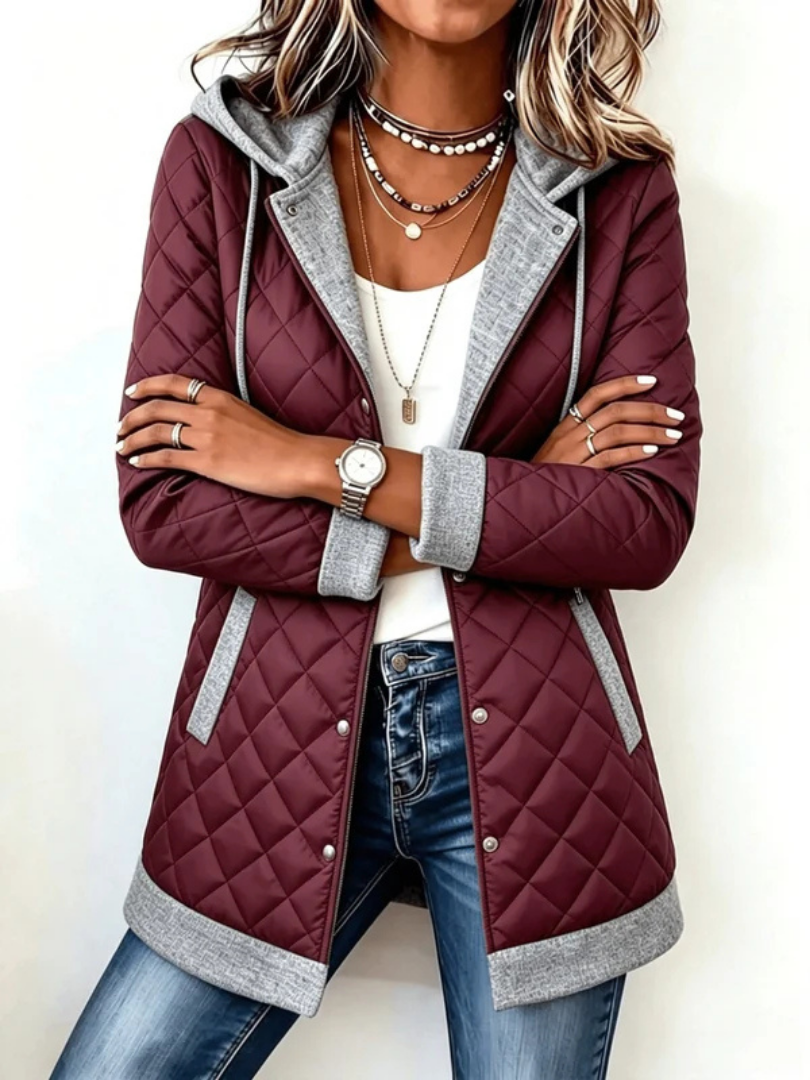 Lennox™ | Casual Quilted Hooded Autumn Jacket