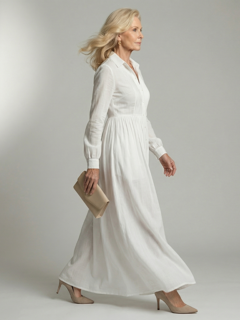 Cindy™ | Soft Flow Maxi Dress