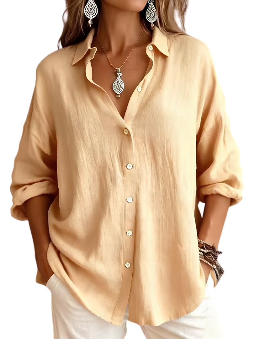 Glorie™ | Relaxed Long Sleeve Women’s Shirt
