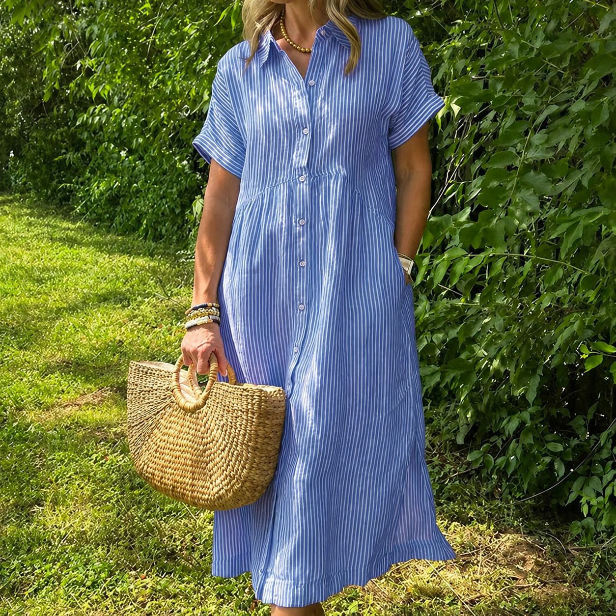 Laura™ | Soft Airy Material Easy Dress
