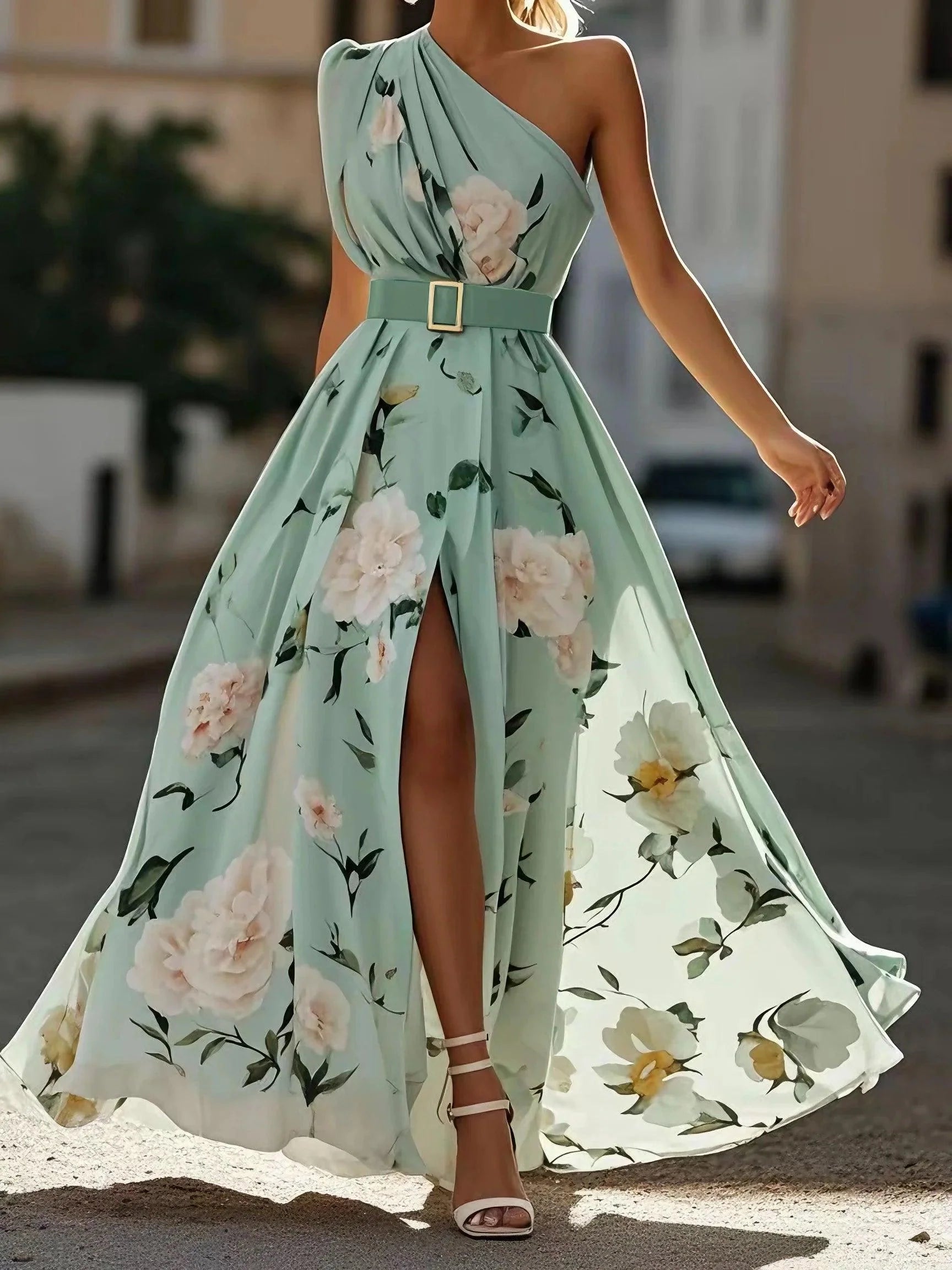 Maggie | Maxi Chiffon Dress