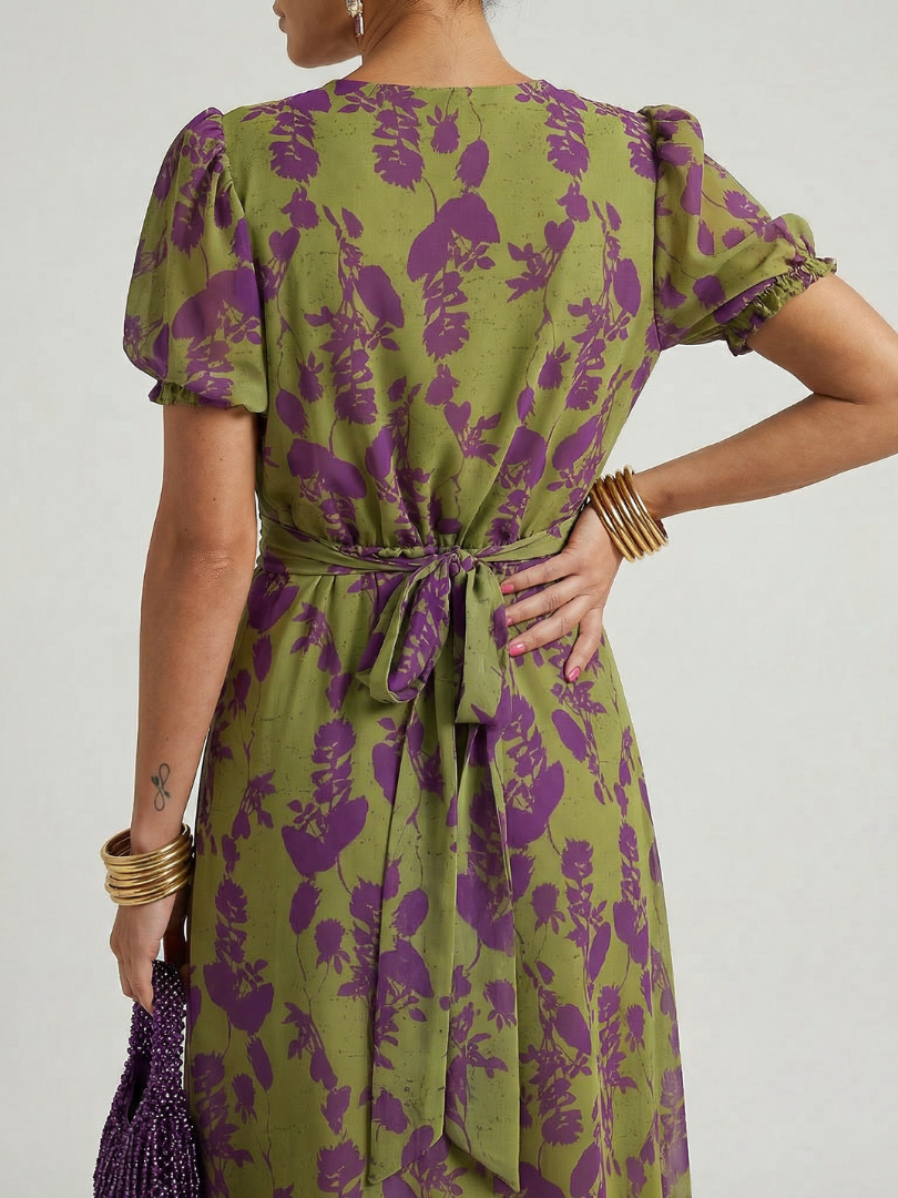 Candace™ | Relaxed Floral Midi Dress