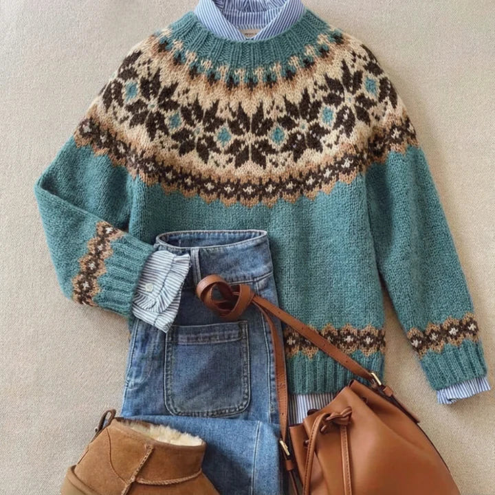 Darlene™ | Chic Vintage Knit Sweater