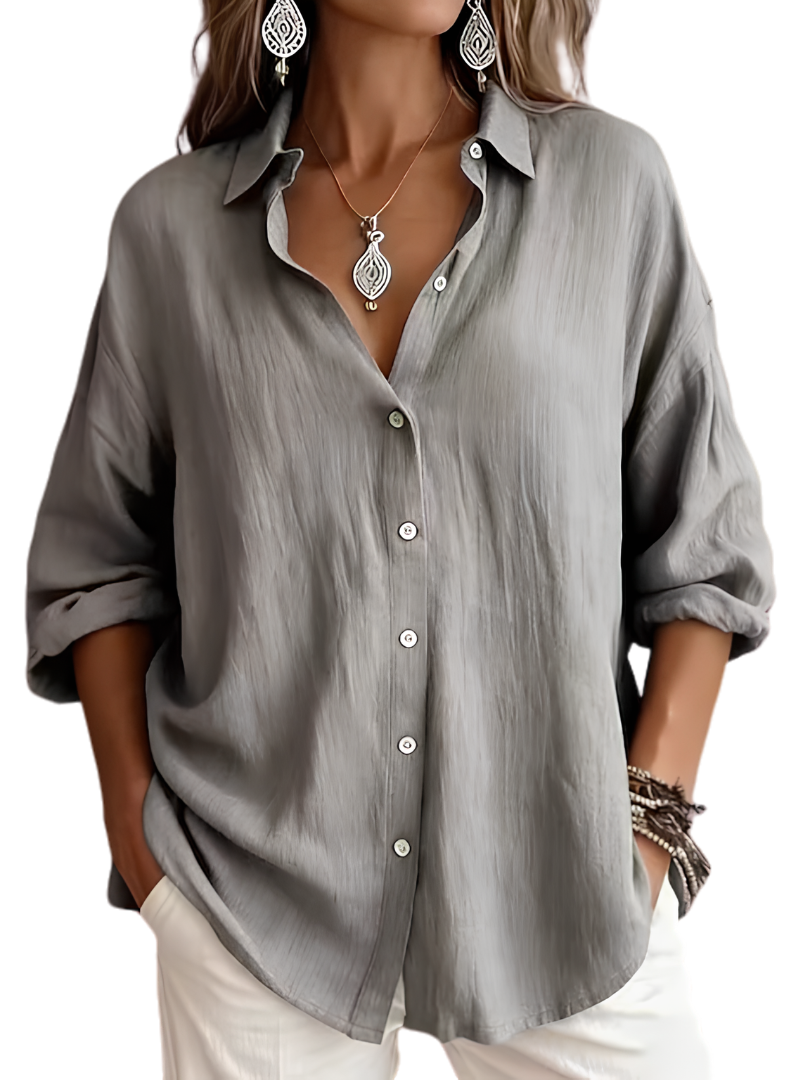 Glorie™ | Relaxed Long Sleeve Women’s Shirt