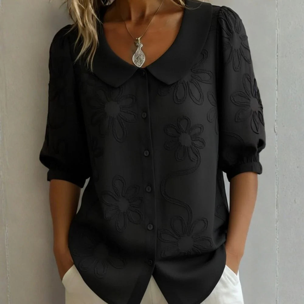 Emiry™ | Elegant Floral Blouse