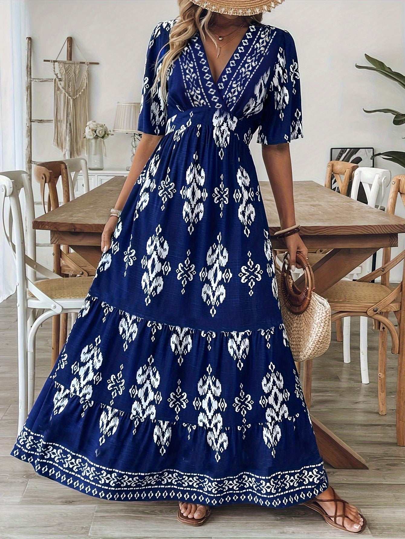 Ava | Bohemian Maxi Dress