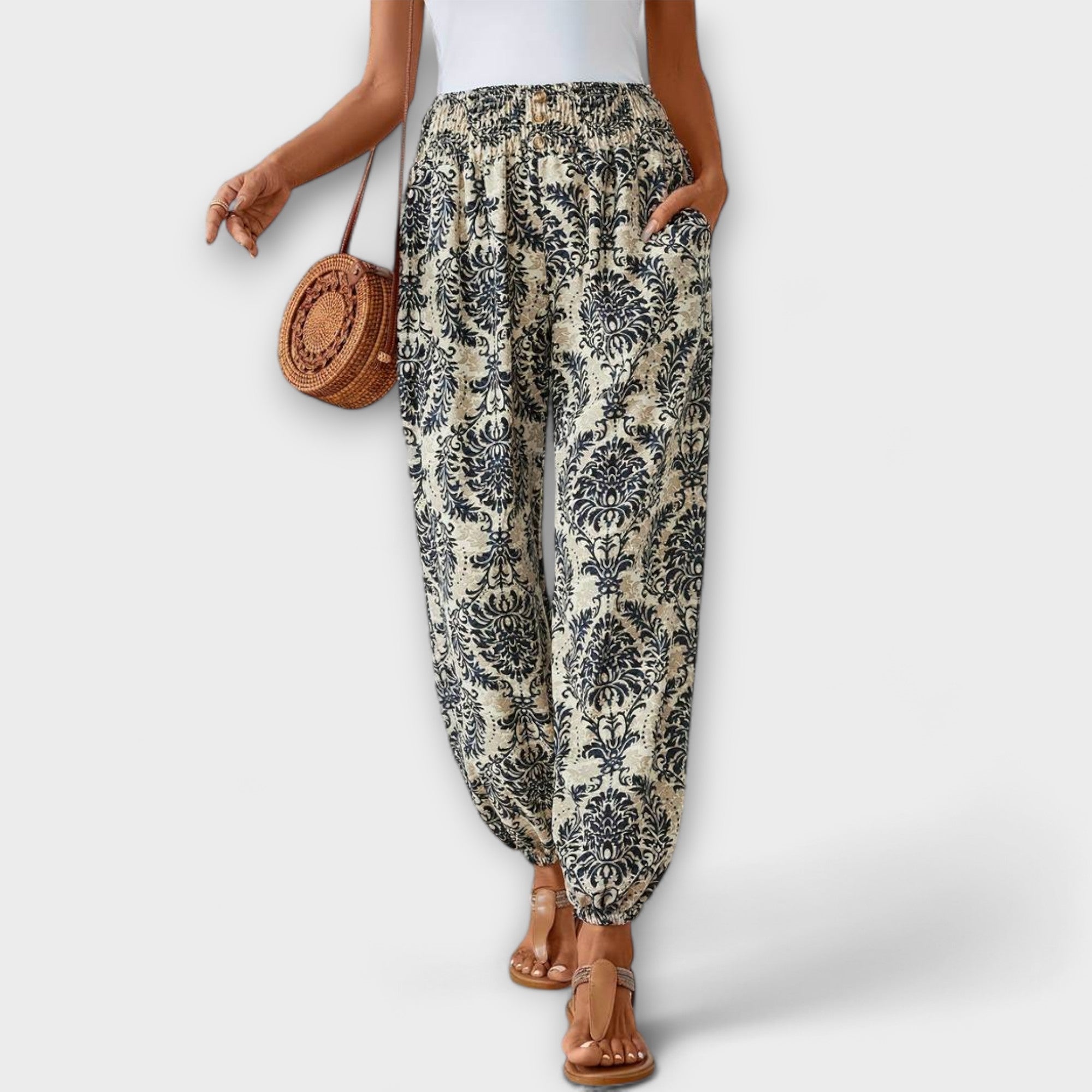 Cassidy | Relaxed Bohemian Harem Pants