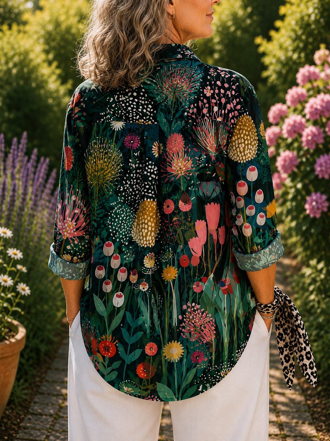 Florina | Peacock Grace Blouse