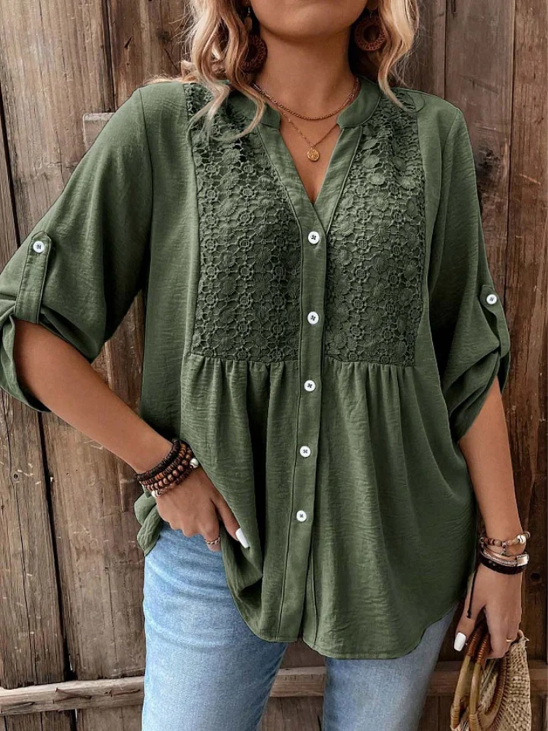 Noor | V-Neck Blouse