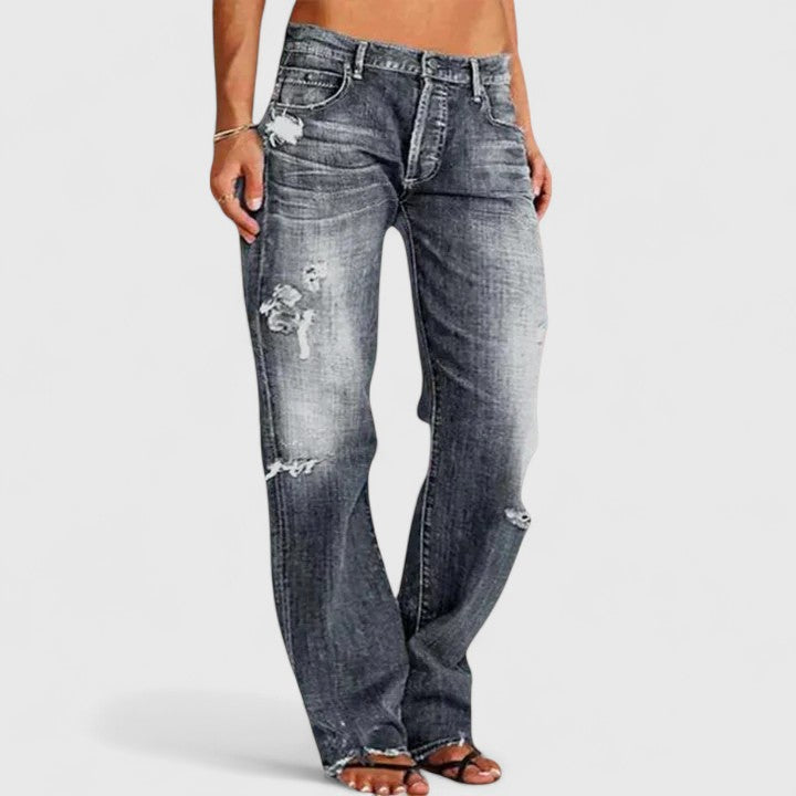 Annette | Relaxed Straight-Leg Jeans