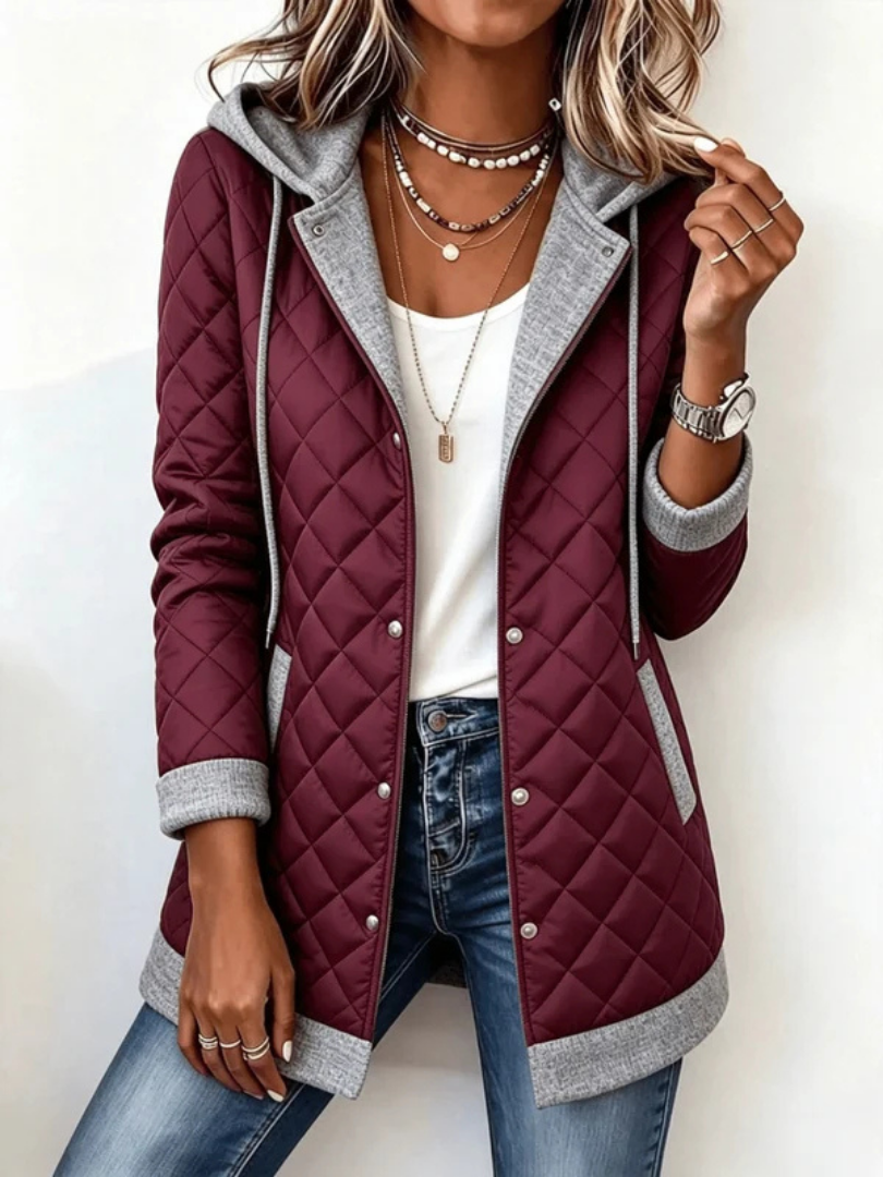 Lennox™ | Casual Quilted Hooded Autumn Jacket