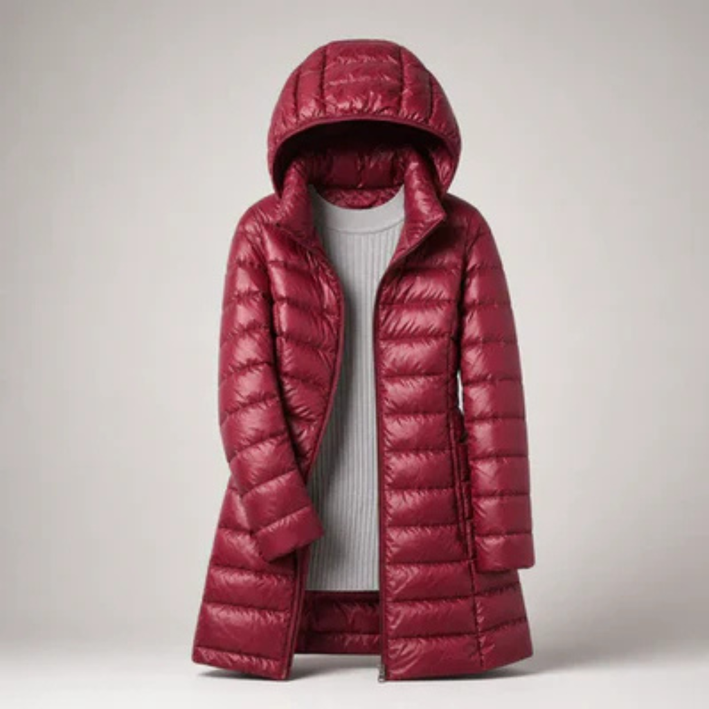 Jessalyn™ | Practical Zip Front Quilted Jacket