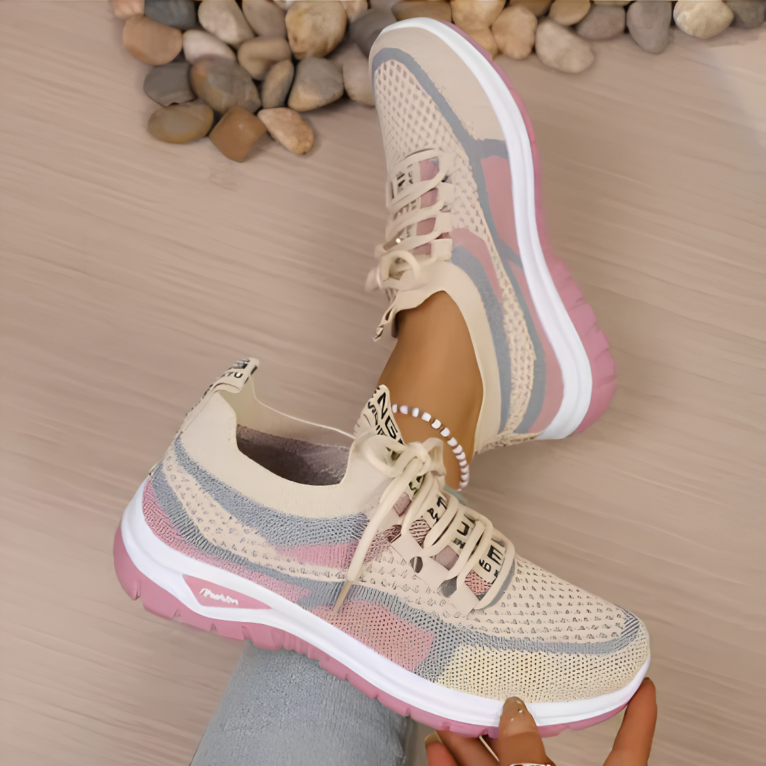 Amabel™ | Casual Mesh Lace Up Walking Sneakers