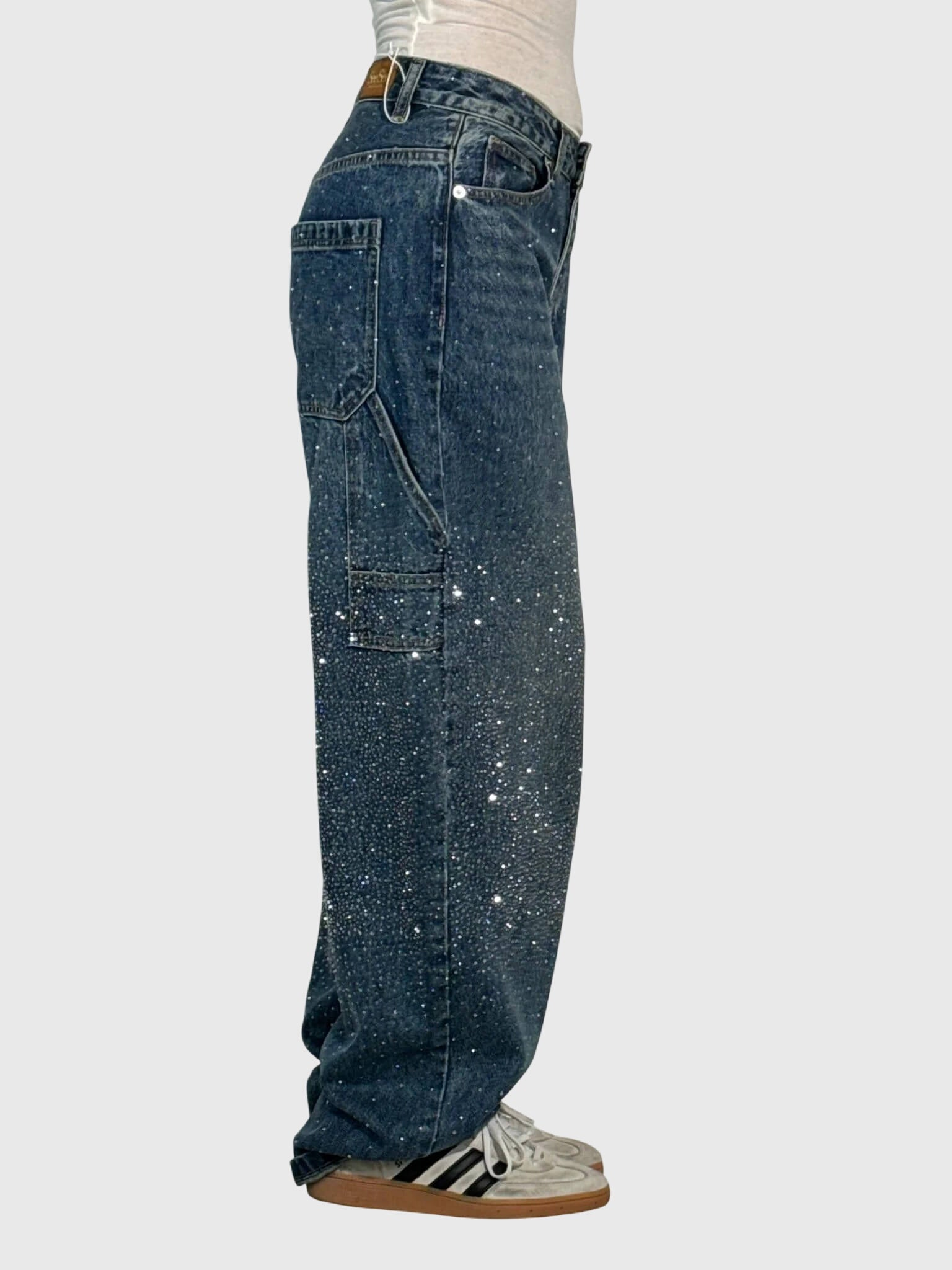 Camryn | Sparkle Wide-Leg Pants