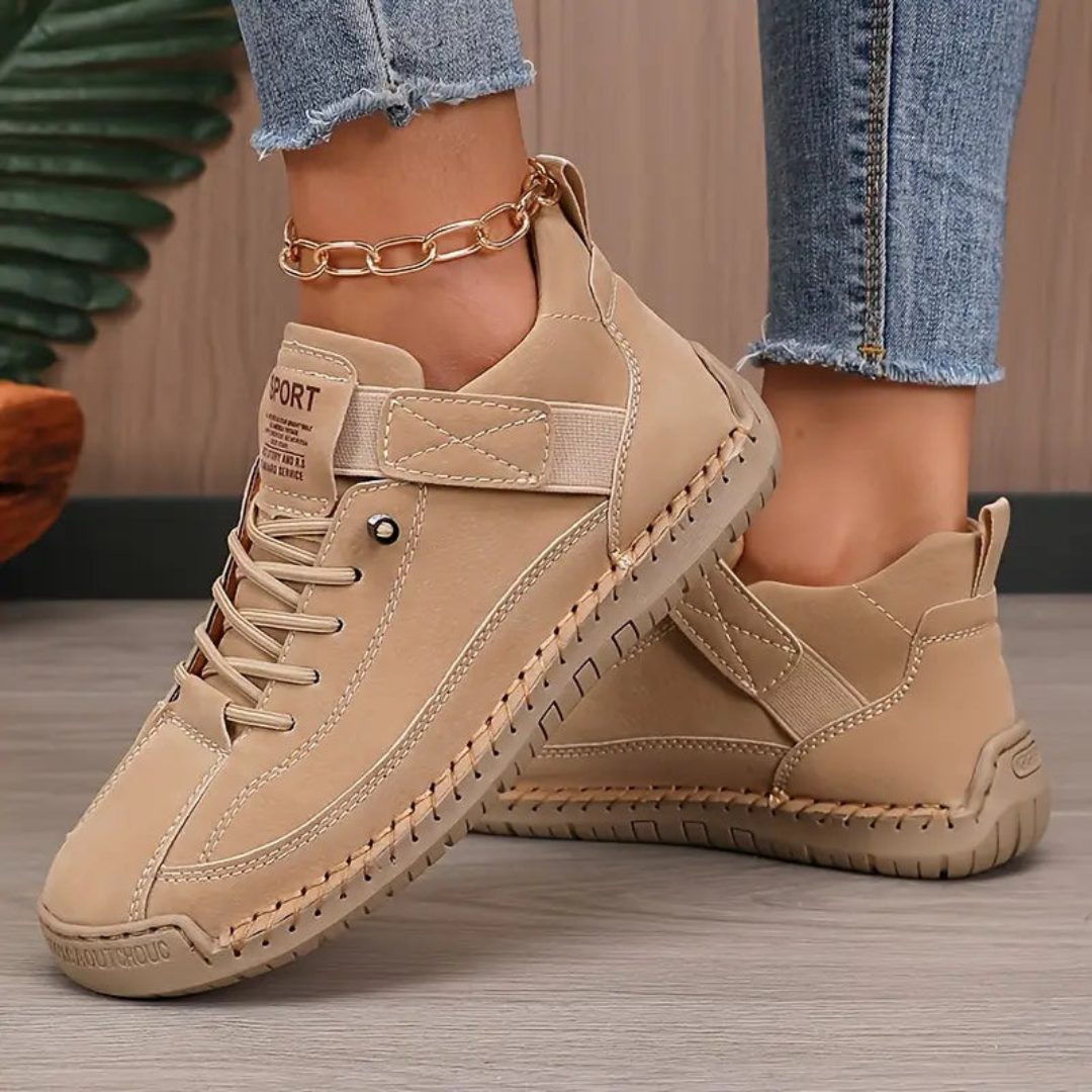Arlina™ | Casual High Top Lace Up Sneakers