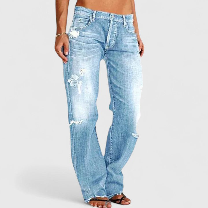 Annette | Relaxed Straight-Leg Jeans