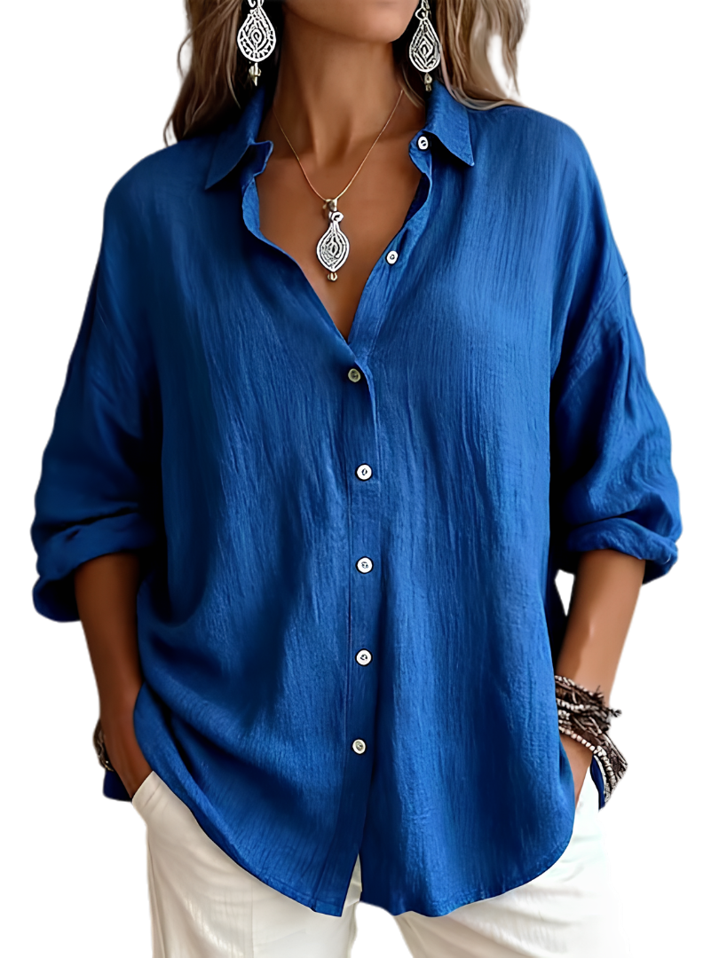 Glorie™ | Relaxed Long Sleeve Women’s Shirt