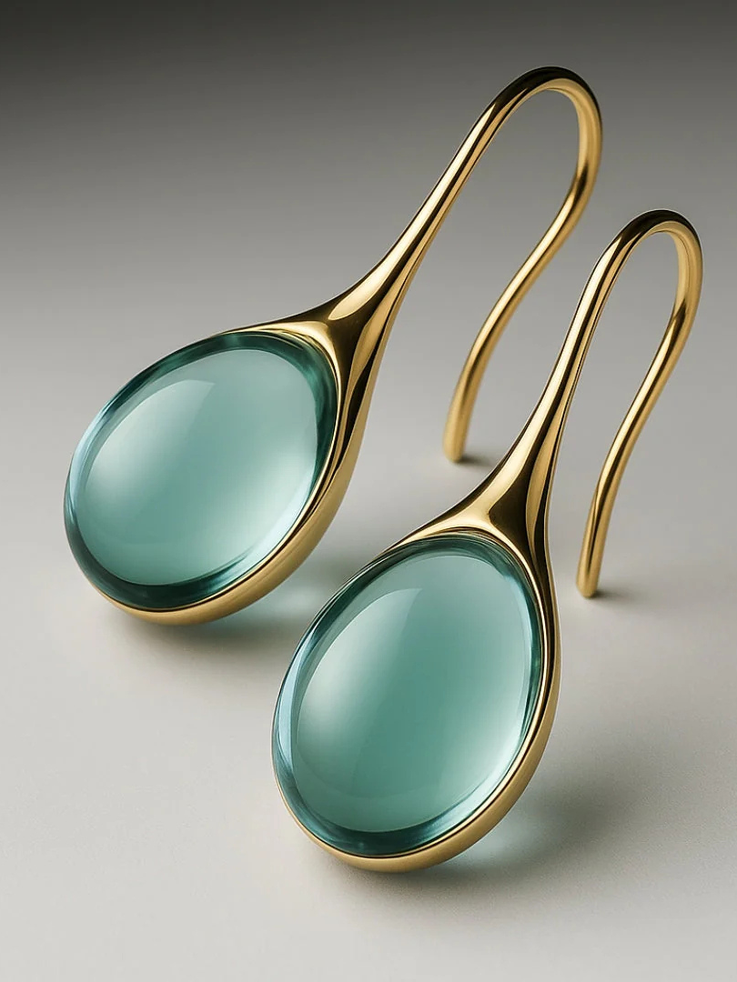 Azure Teardrop Earrings